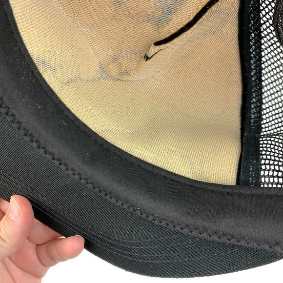 1ST Celebrating 95 Years of Security & Safety Finchers Mesh Trucker Hat Cap - Picture 5 of 8